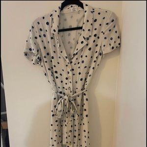 Wilfred shirt dress (maxi length) Aritzia